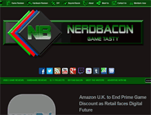 Tablet Screenshot of nerdbacon.com